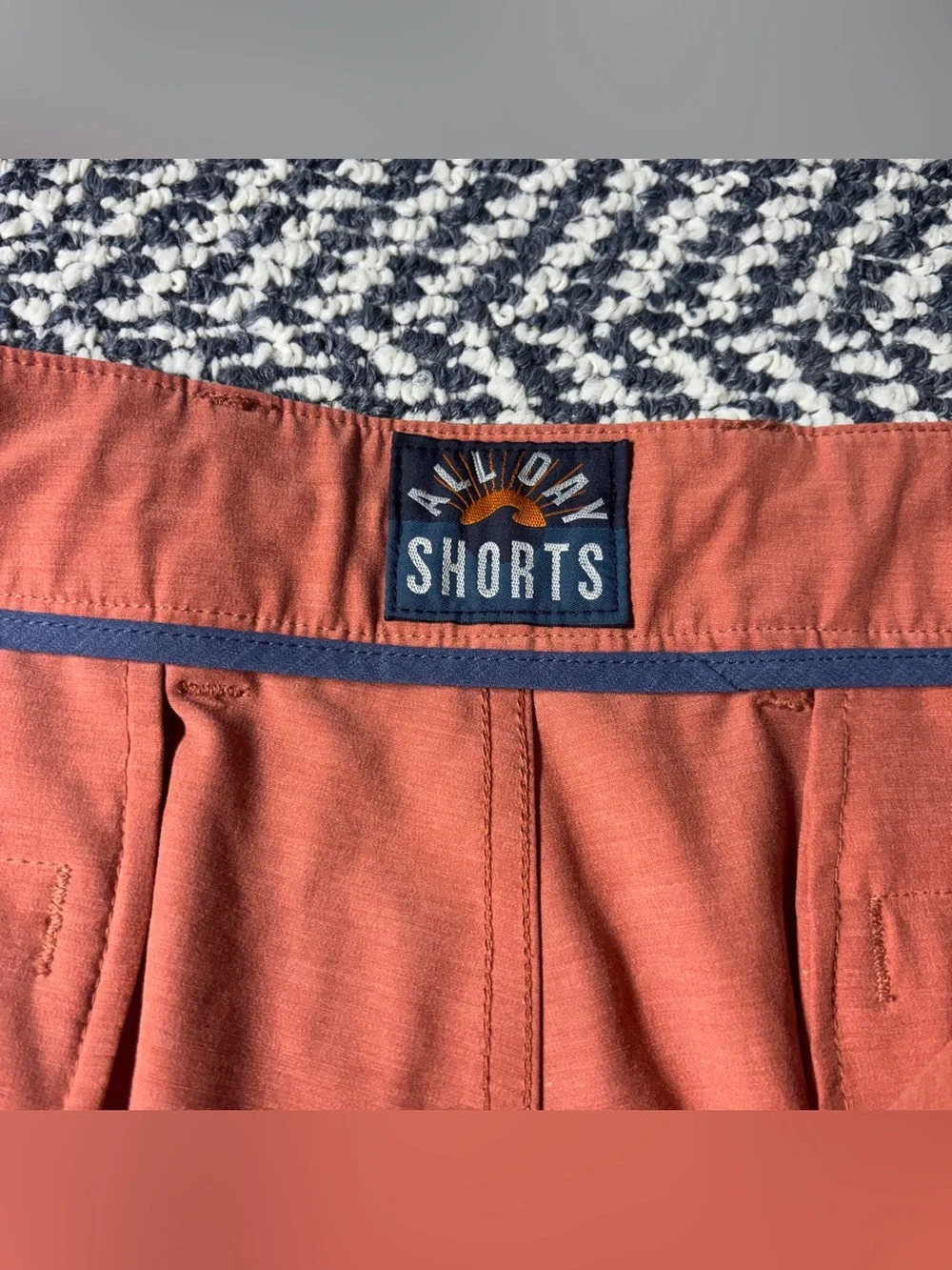 Fatherly Belt Loop All Day Shorts (9”) in Faded Flag